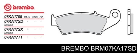 Купити 07KA17SX Brembo 