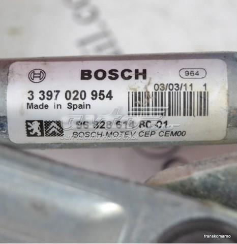 Двигун склоочисника лобового скла (трапеції) 390241621 Peugeot/Citroen
