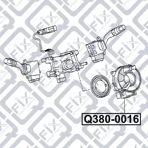 Шлейф керма Q-fix Q3800016 ціна, від 23.37 USD