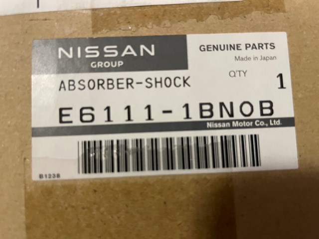 Амортизатор передньої підвіски, лівий Nissan/Infiniti E61111BN0B ціна, від 57.80 USD