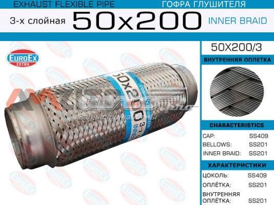 Гофра приймальної труби Euroex 50X2003 ціна, від 11.31 USD