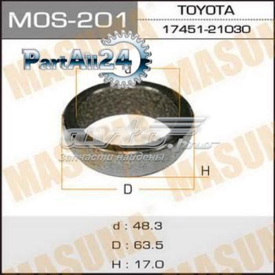 Кільце приймальної труби глушника MOS201 Masuma