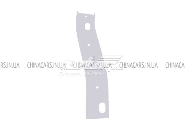 Кронштейн бампера заднього, правий Chery S122804604