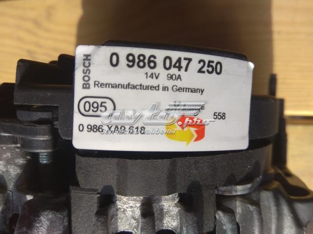 Купити 986047250 Bosch Генератор