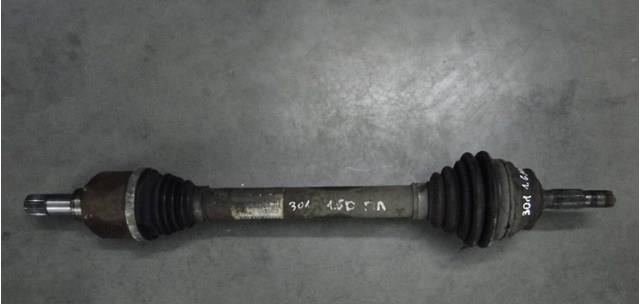 9809710080 Peugeot/Citroen Привід лівий