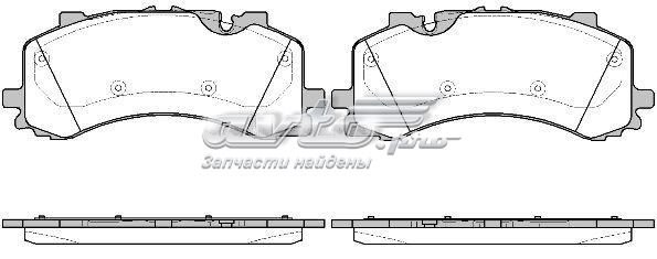 Передні тормозні колодки 4M0698151AE Bentley