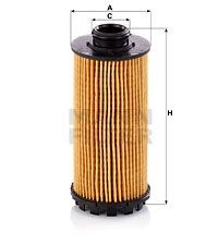 Масляний фільтр двигуна Mann-Filter HU7051Z ціна, від 16.39 USD