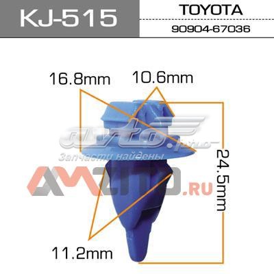 Купити KJ515 Masuma Пістон (кліп) розширювача арки крила