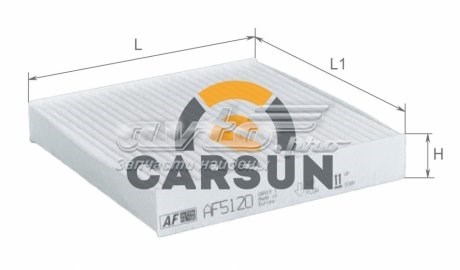 Фільтр салону AF5120 Alpha Filter