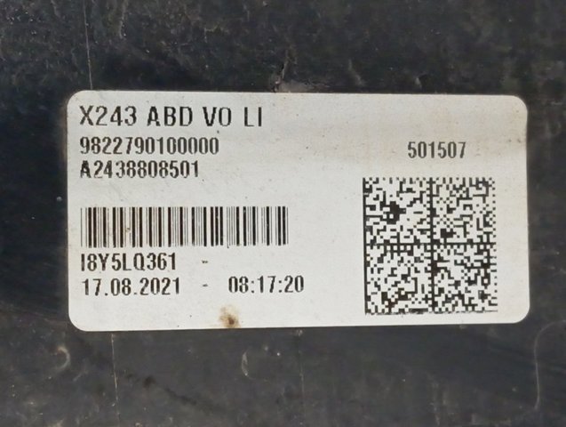 Розширювач переднього крила, лівий A2438808501 Mercedes