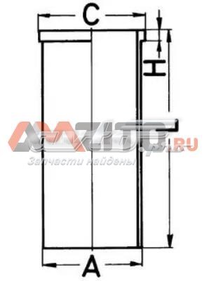 Купити 89404190 Kolbenschmidt Гільза поршнева