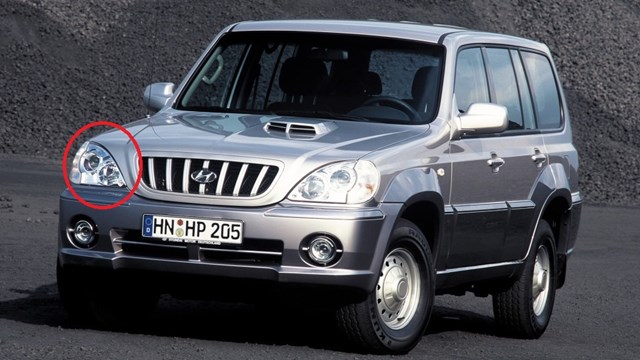 Фара права 92102H1010 Hyundai/Kia