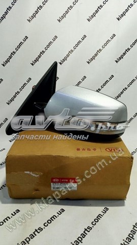 Купити 876102P040 Hyundai/Kia Бічне дзеркало заднього виду ліве