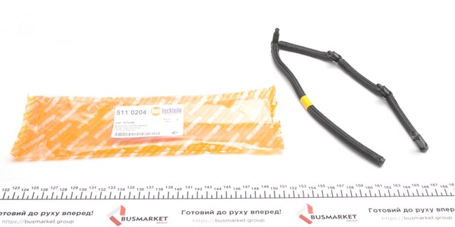 Трубка паливна, зворотня від форсунок Autotechteile 5110204 ціна, від 12.65 USD