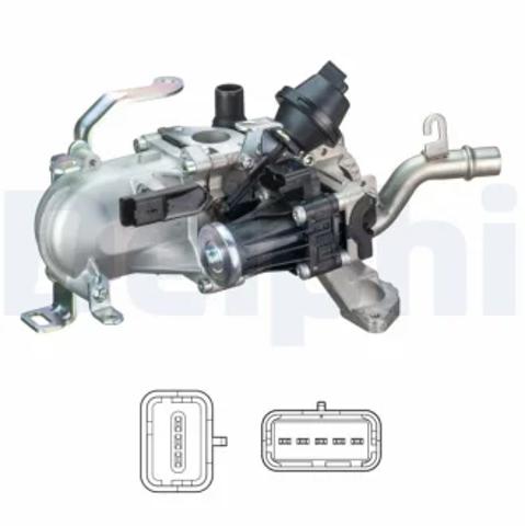 Клапан EGR рециркуляції газів Delphi EG1045212B1