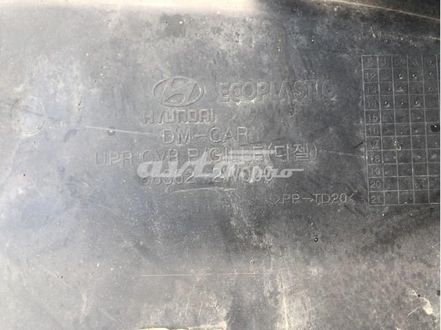 Накладка верхня передньої панелі/супорту радіатора Hyundai/Kia 863622W000