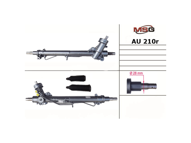 Управління рульове в зборі MSG Rebuilding AU209R ціна, від 182.76 USD