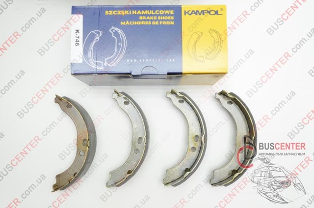 Колодки ручника K746 Kampol