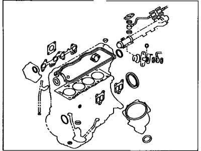 0411131B52 Toyota Набір прокладок двигуна