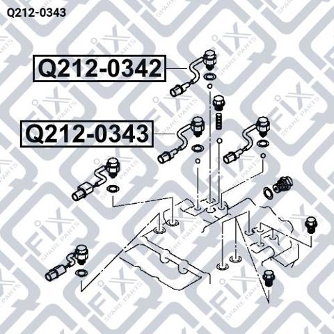 Датчик роздаткової коробки вмикання повного приводу Q-fix Q2120343 ціна, від 25.03 USD