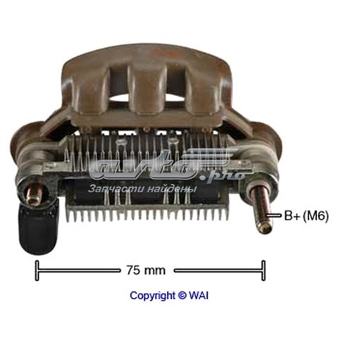 Міст діодний генератора TRANSPO IMR7554