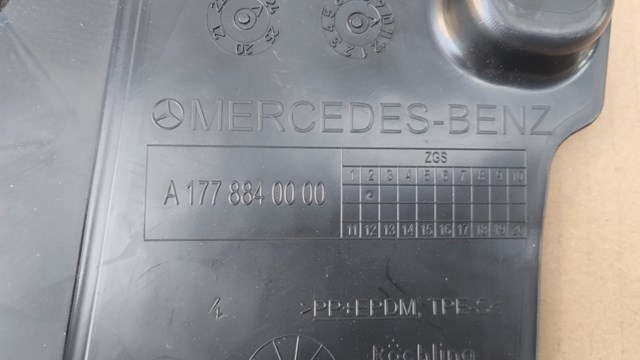 A1778840000 Mercedes Захист бампера переднього, правий
