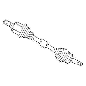 Привід передній лівий Chrysler 68070393AC ціна, від 175.30 USD