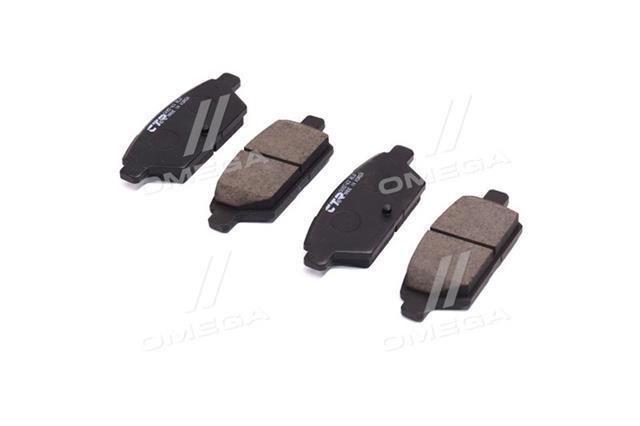 GK0709 CTR Колодки гальмівні задні, дискові