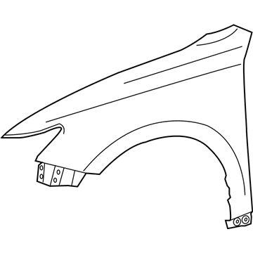 5381206250 Toyota Переднє ліве крило