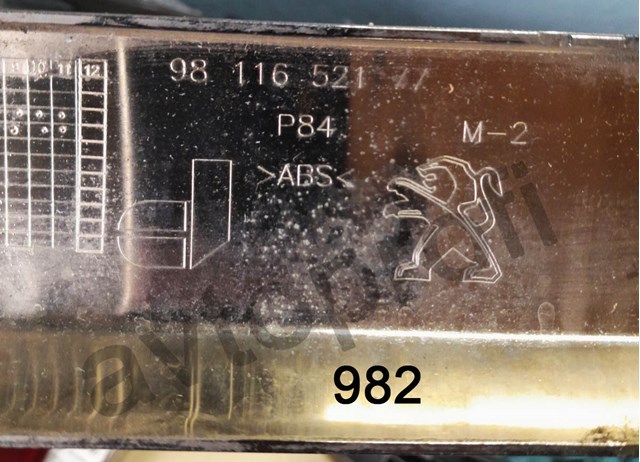  Peugeot/Citroen 9811652177