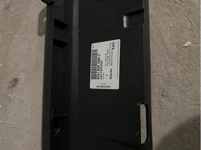 60U805588C VAG супорт радіатора в зборі/монтажна панель кріплення фар ...