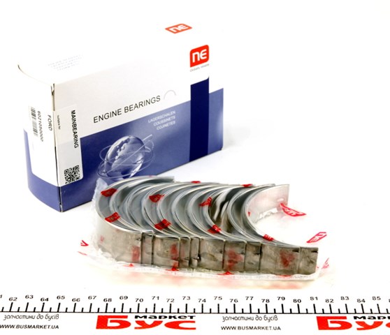 Вкладиші коленвала, корінні, комплект, стандарт (STD) NE/NPR 180021000600 ціна, від 19.78 USD