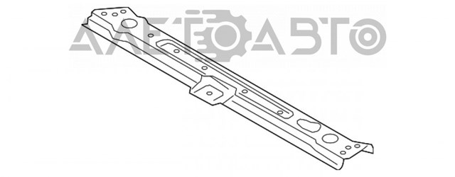 PTY30184AW Signeda Рамка радіатора нижня