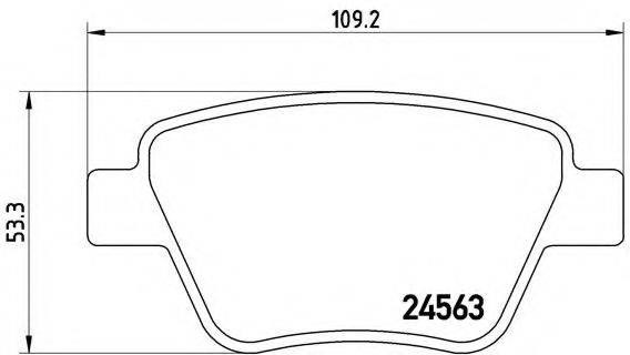 Задні гальмівні колодки Bosch 986494416 ціна, від 16.65 USD