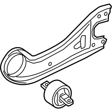 Важіль/тяга задньої підвіски подовжній нижній, правий KIA Sedona (YP) (Кіа Sedona)