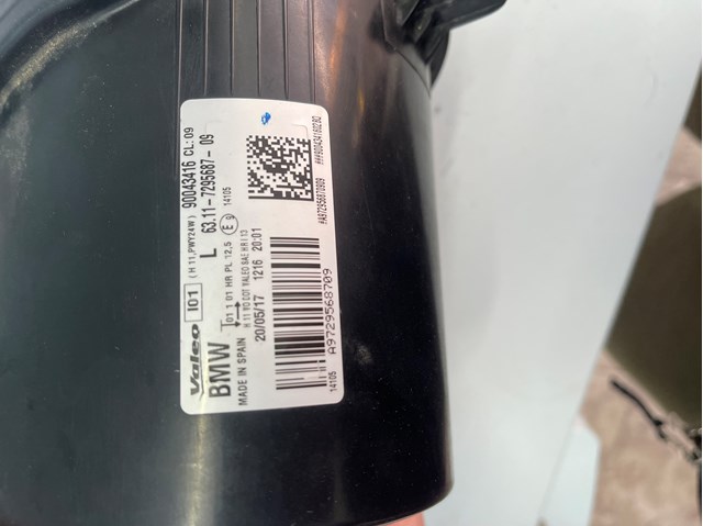 Фари BMW 63117295687 ціна, від 275.94 USD