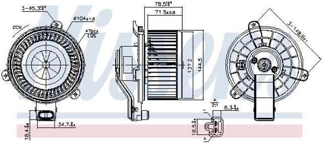  Nissens 87585 ціна, від 140.87 USD