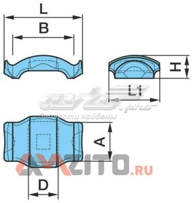 Ремкомплект ресори (TRUCK) STR STR1204200 ціна, від 75.48 USD