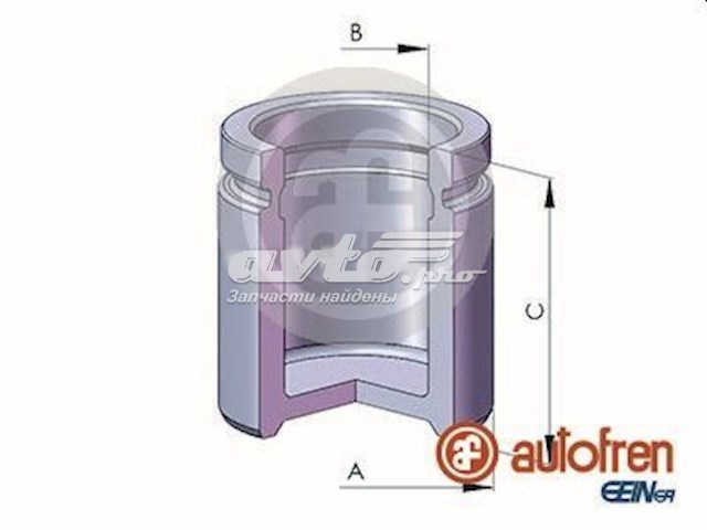 Ремкомплект супорту гальмівного переднього AUTOFREN D025590