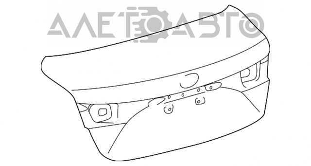 Купити 6440107150 Toyota Кришка багажника