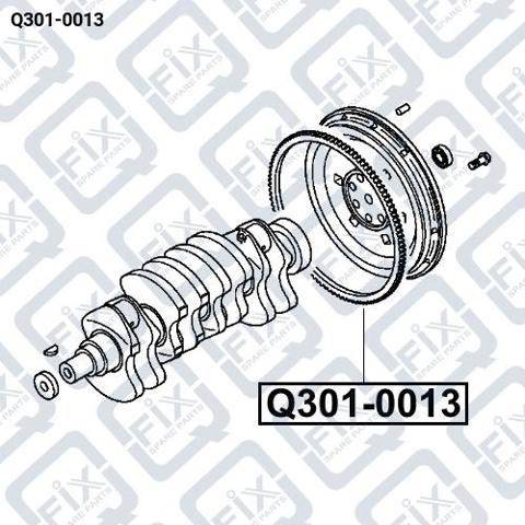 Вінець маховика Mitsubishi Pajero IV LONG позашляховик (V90) (2006 - 2013) ціна, від 22.49 USD