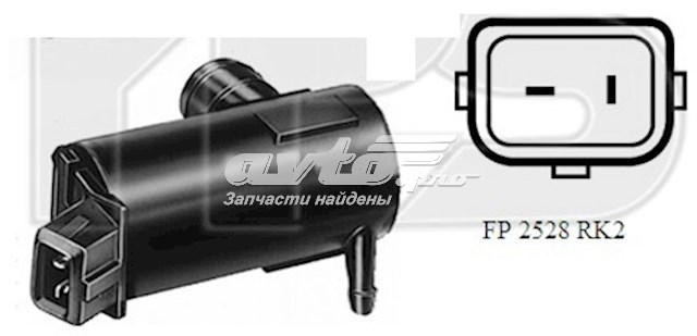 Насос-двигун омивача скла, перед/зад FPS FP2528RK2