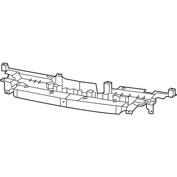 PRC99307A Signeda Повітропровід / дефлектор радіатора, верхній