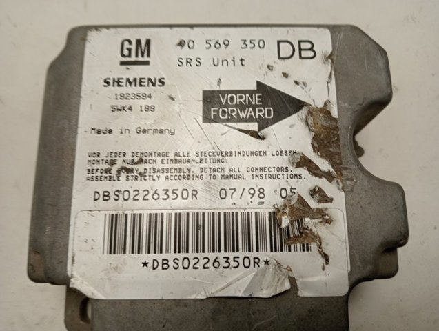 Модуль керування (ЕБУ) АБС (ABS) 90569350 Opel