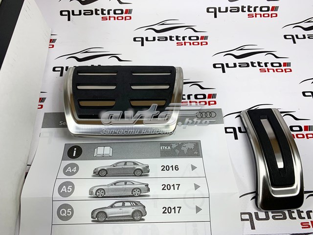 Накладка педалей, комплект Audi Q7 (4M) (Ауді Ку 7)