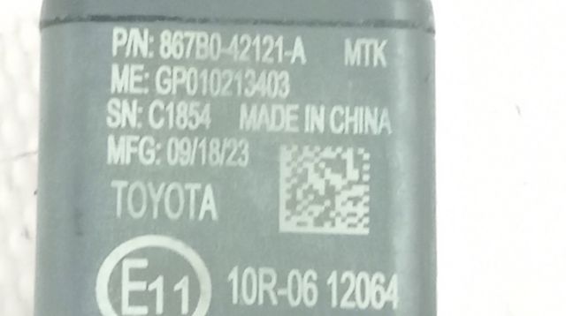 867B042121 Toyota Камера заднього виду