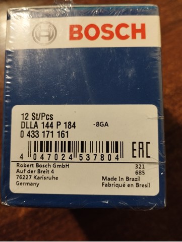 Розпилювач дизельної форсунки Bosch 433171434 ціна, від 32.14 USD