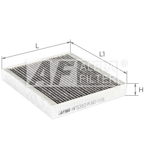 Фільтр повітряний обігрівача Alpha Filter AF5310A ціна, від 4.95 USD