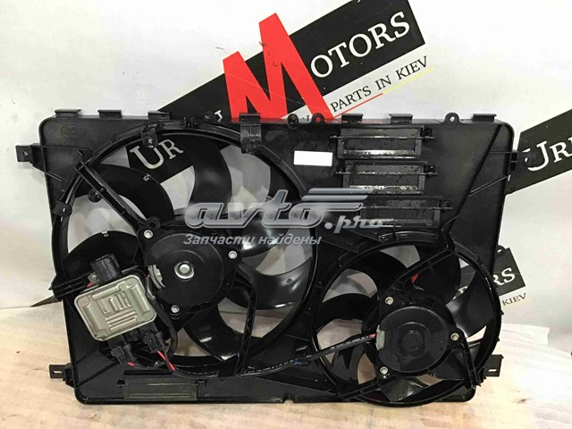 LR045248 Land Rover Дифузор радіатора охолодження, в зборі з мотором і крильчаткою