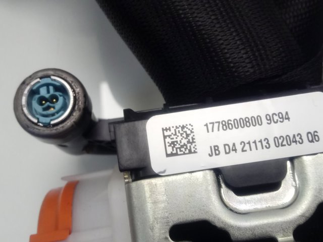 Ремінь безпеки передній правий Mercedes A1778600800